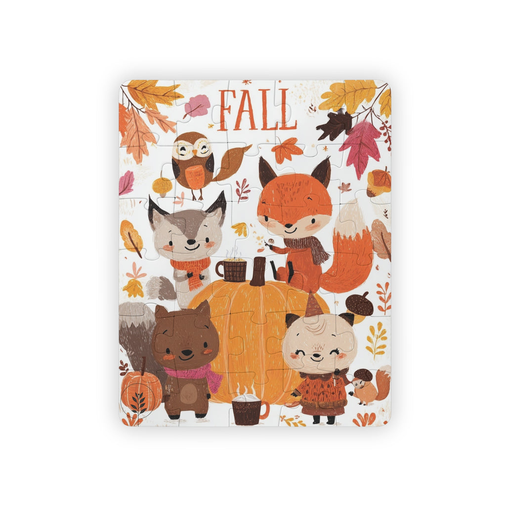 Fall-theme Kids Puzzle