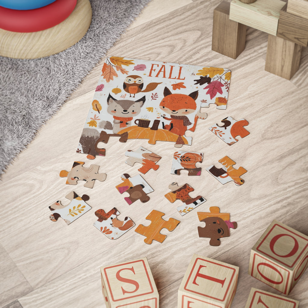 Fall-theme Kids Puzzle